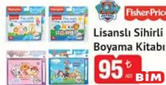 FİSHER PRİCE LİSANSLI SİHİRLİ BOYAMA KİTABI fiyat ve kampanya bilgisi